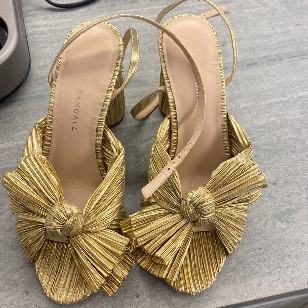 Loeffler Randall heels worn 3 times